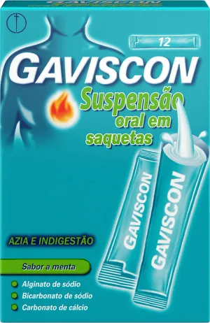GAVISCON Saquetas Sabor a menta